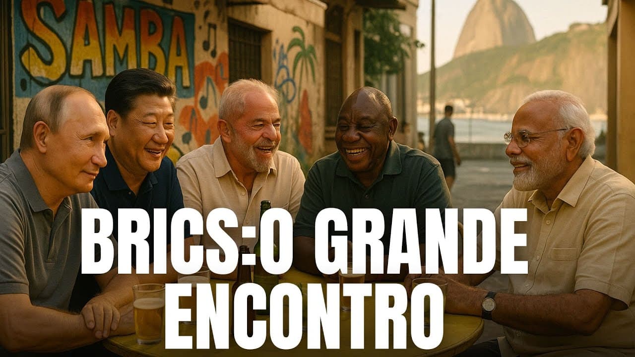 Thumbnail: BRICS está DOMINANDO os ESTADOS UNIDOS