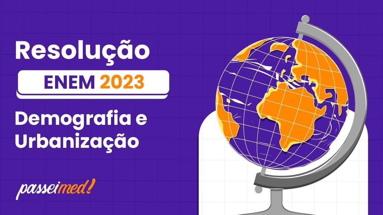 Thumbnail: ENEM 2023 - DEMOGRAFIA E URBANIZAÇÃO | Diversos são os fatores causadores da degradação do solo...
