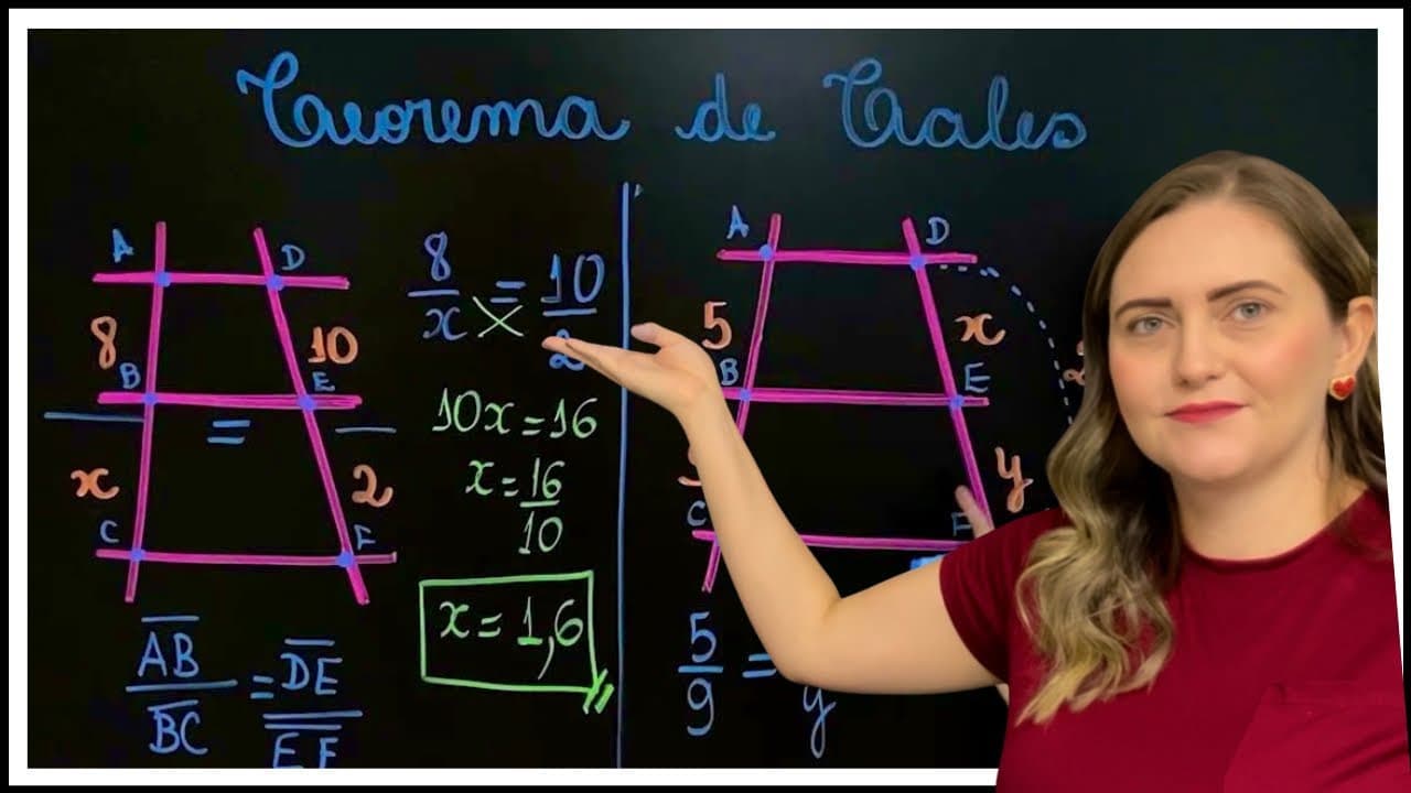 Thumbnail: TEOREMA DE TALES!! APRENDA COMO FAZER AGORA !