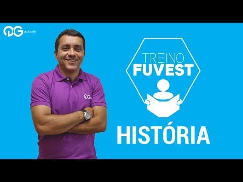 Thumbnail da aula: Treino FUVEST | HISTÓRIA | Tema Protestos | Prof Márcio Branco