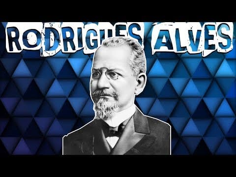 Thumbnail da aula: O GOVERNO DO PRESIDENTE RODRIGUES ALVES