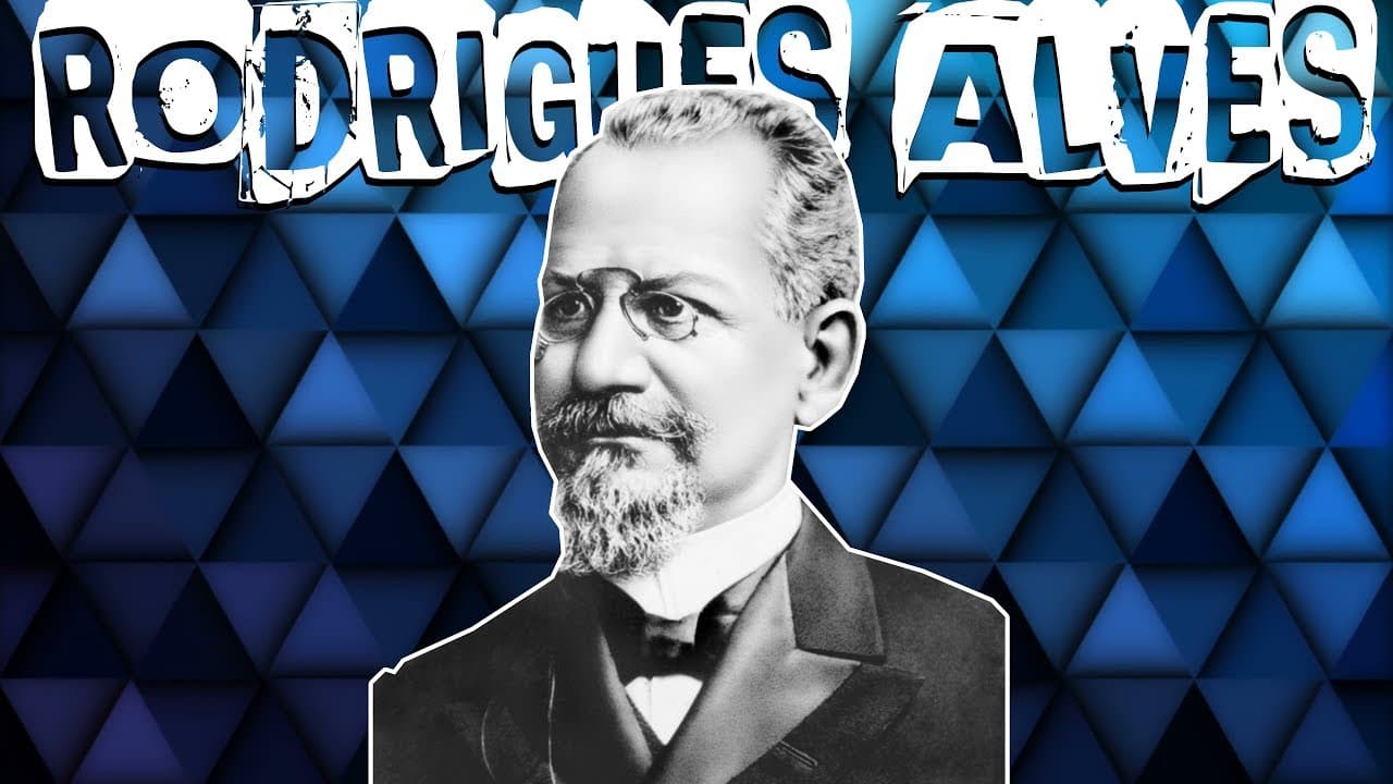 Thumbnail: O GOVERNO DO PRESIDENTE RODRIGUES ALVES