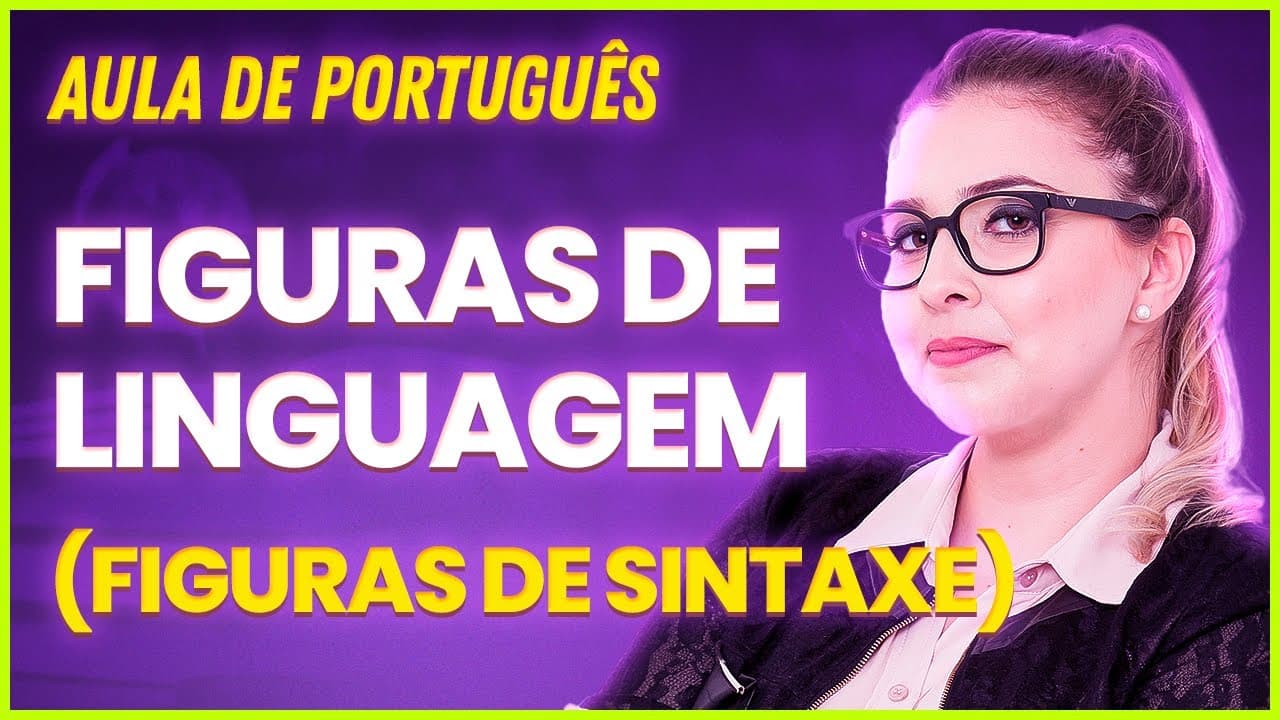 Thumbnail: FIGURAS DE LINGUAGEM: FIGURAS DE SINTAXE (Gramática para Concursos) - Professora Pamba
