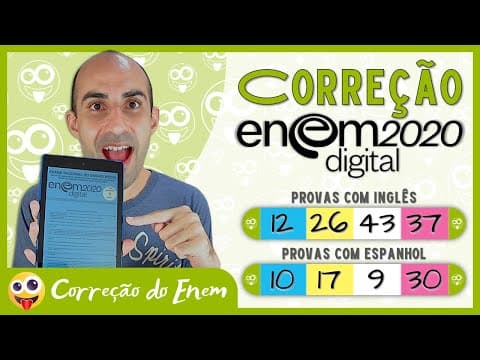 Thumbnail da aula: [CORREÇÃO DO ENEM] Questão 12 - Enem 2020 digital - Prova azul (inglês) ▷ Ponto morto