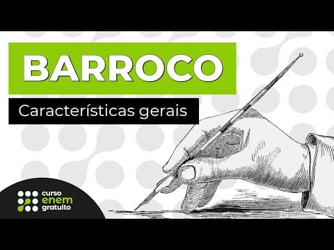 Thumbnail da aula: BARROCO: características gerais | Literatura para o Enem | Camila Brambilla