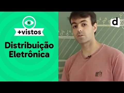 Thumbnail da aula: TUDO SOBRE DISTRIBUIÇÃO ELETRÔNICA | QUÍMICA | DESCOMPLICA