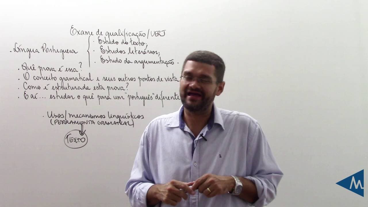 Thumbnail: Vestibular UERJ 2017 - Dicas de Português I