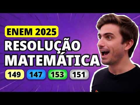 Thumbnail da aula: ENEM 2025 Matemática – Questão 149 | Uma escola de idiomas oferece cursos de inglês, espanhol