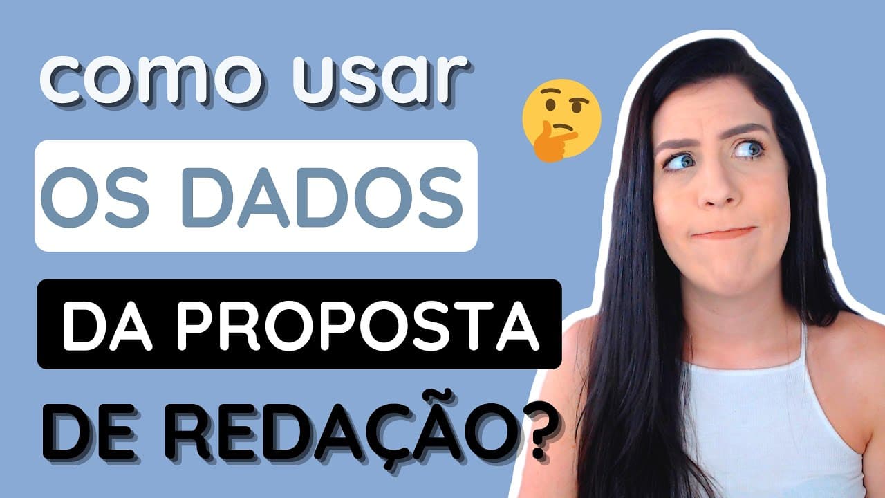 Thumbnail: Argumentos na Proposta de Redação