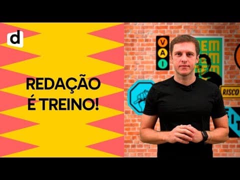 Thumbnail da aula: REDAÇÃO DO ENEM: COMO SE PREPARAR DESDE JÁ | PLANTÃO DESCOMPLICA