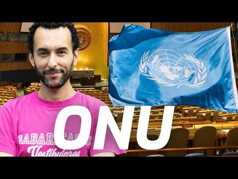Thumbnail da aula: O que é a ONU | Organismos Supranacionais | Geografia |