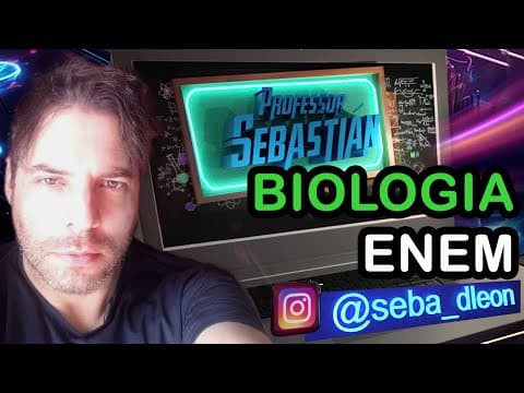 Thumbnail da aula: BIOLOGIA ENEM - Resolução de questões de Biologia e revisão
