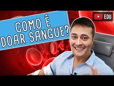 Thumbnail da aula: COMO É DOAR SANGUE? | Prof. Paulo Jubilut