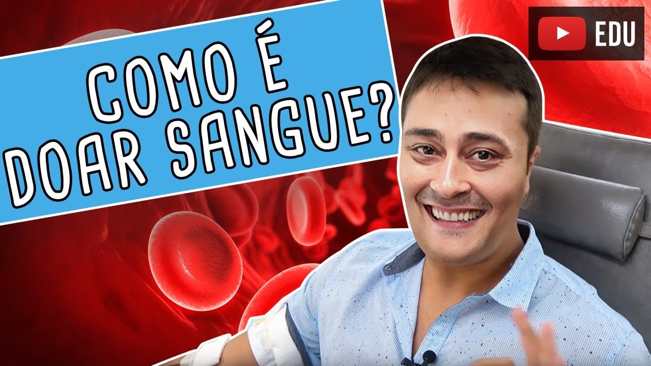 Thumbnail: COMO É DOAR SANGUE? | Prof. Paulo Jubilut