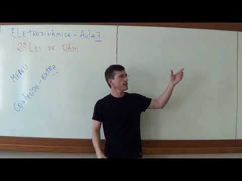 Thumbnail da aula: Segunda Lei de Ohm - Eletrodinâmica - Aula 7 (Menu) - FPV - Prof. Marcelo Boaro