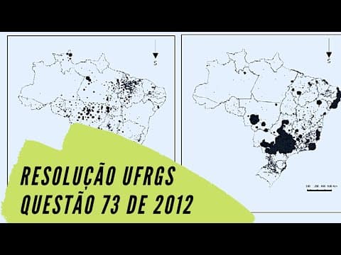 Thumbnail da aula: Resolução questão 73 Geografia da UFRGS (2012)