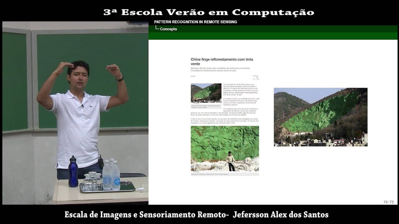 Thumbnail: 2014 - Reconhecimento de padrões em sensoriamento remoto - Parte 1 de 3