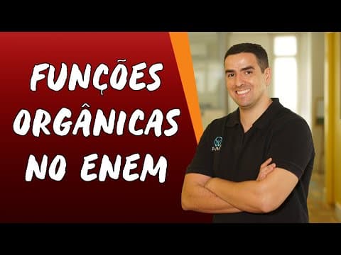 Thumbnail da aula: Funções Orgânicas no Enem - Brasil Escola