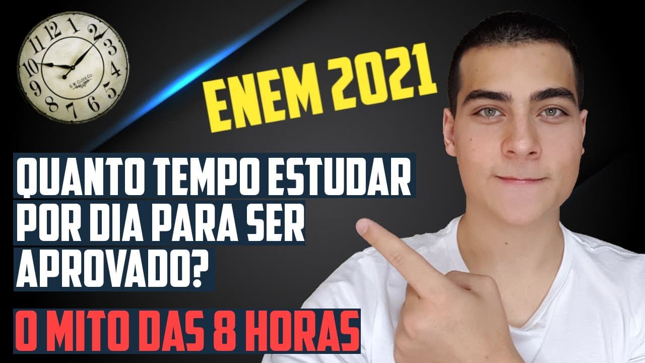 Thumbnail: HORAS DE ESTUDO PARA PASSAR EM MEDICINA NA FEDERAL - O MITO DAS 8 HORAS DE ESTUDO.