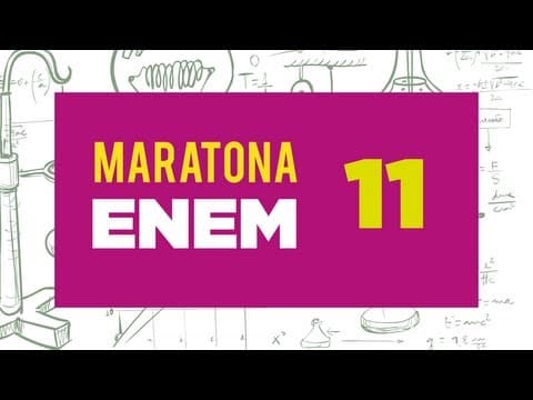 Thumbnail da aula: Maratona ENEM - Dica 11 - Teorema do impulso - funcionamento do airbag