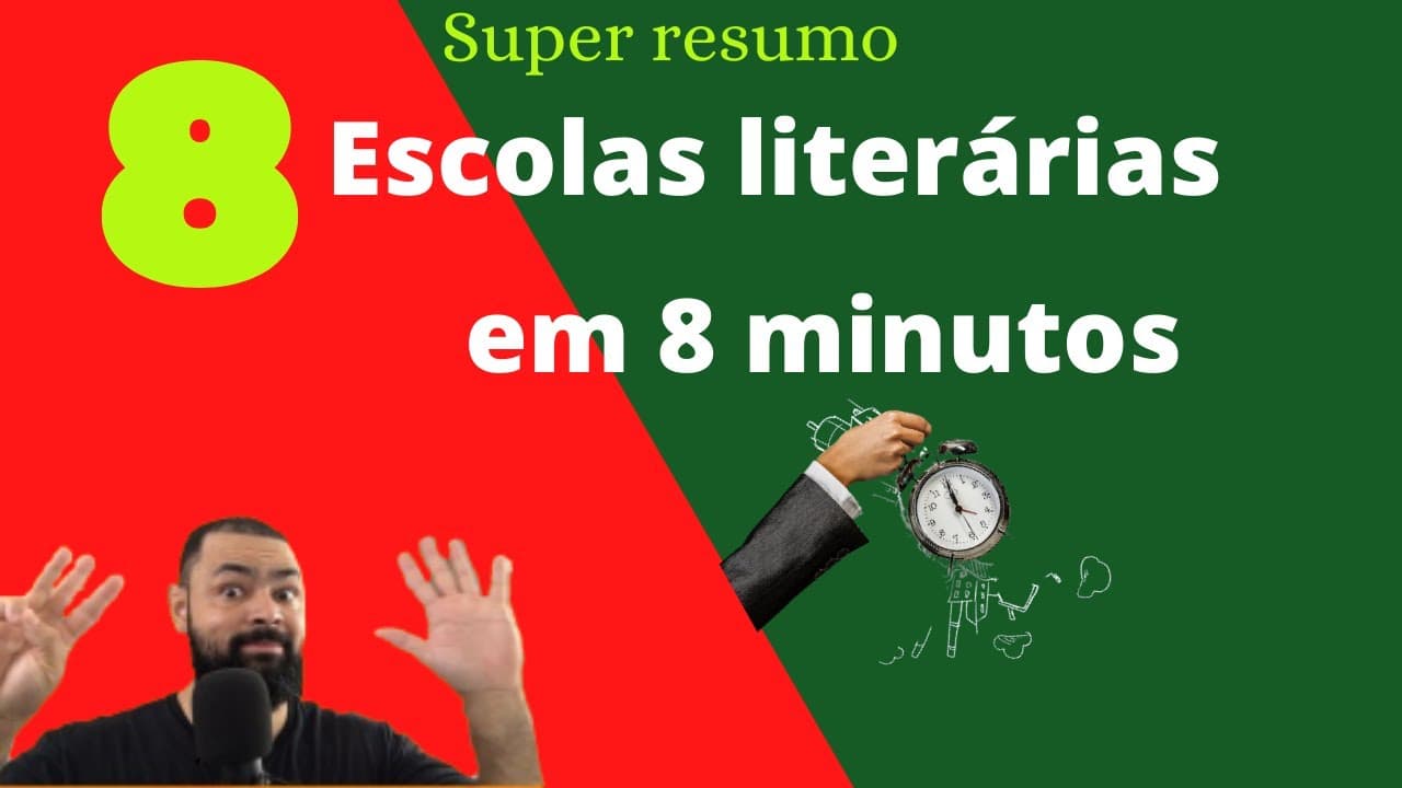 Thumbnail: Super resumo: 8 escolas literárias para Enem e Concursos