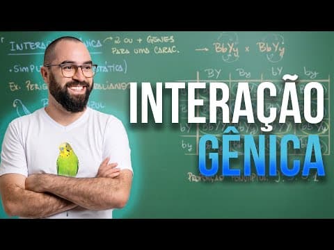 Thumbnail da aula: Interação Gênica Simples - Aula 11 - Módulo 2: Genética