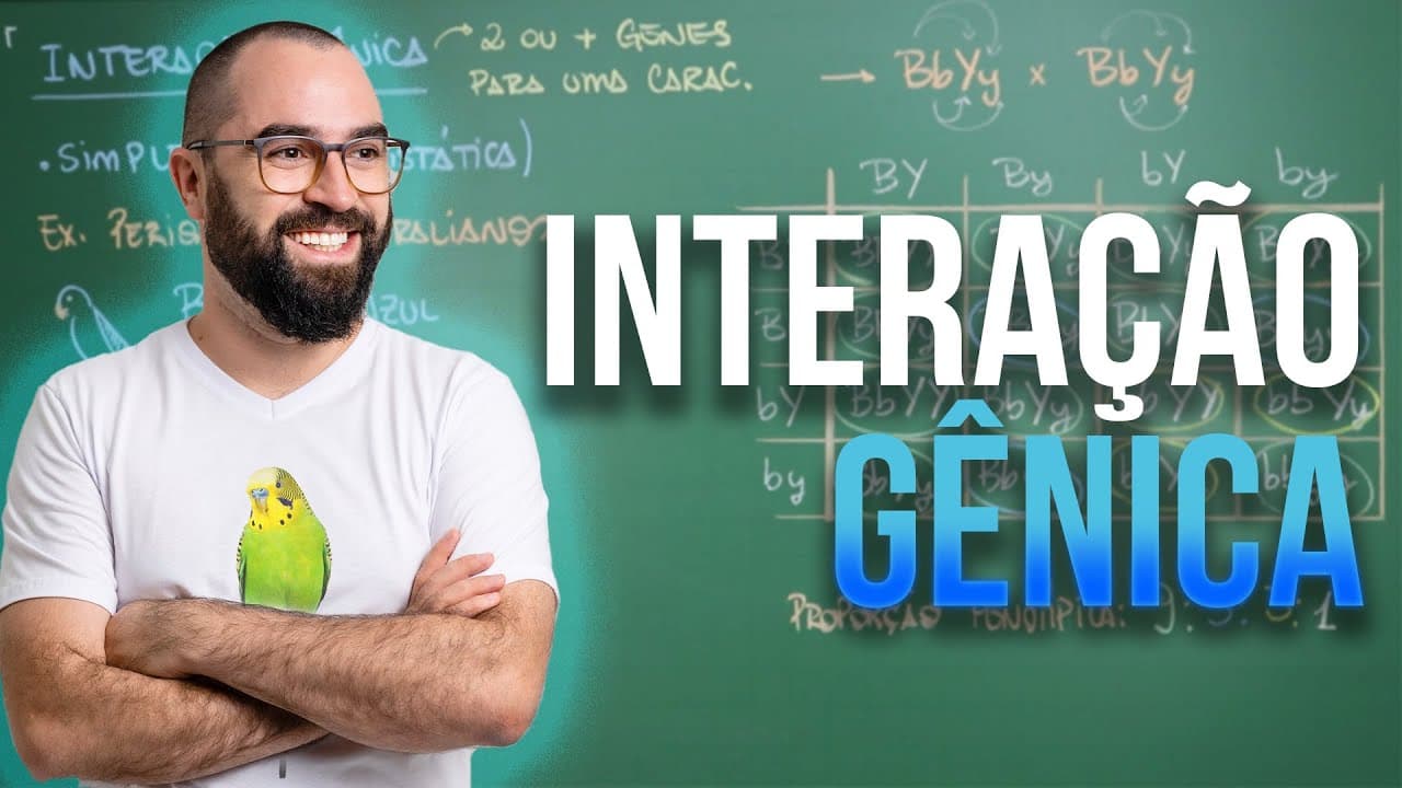 Thumbnail: Interação Gênica Simples - Aula 11 - Módulo 2: Genética