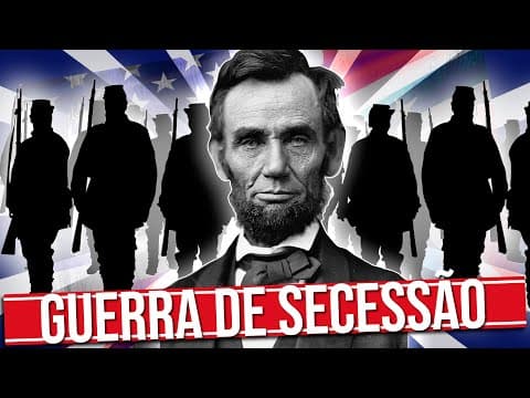 Thumbnail da aula: A GUERRA DE SECESSÃO DOS EUA