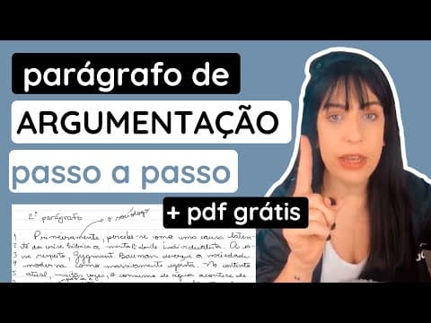 Thumbnail da aula: Como argumentar na redação do Enem