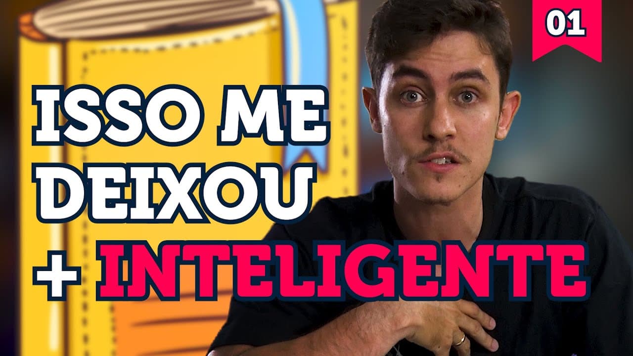 Thumbnail: SOBRE a IMPORTÂNCIA da LEITURA: Como ficar inteligente (Rumo às Veredas de Árvore 01)