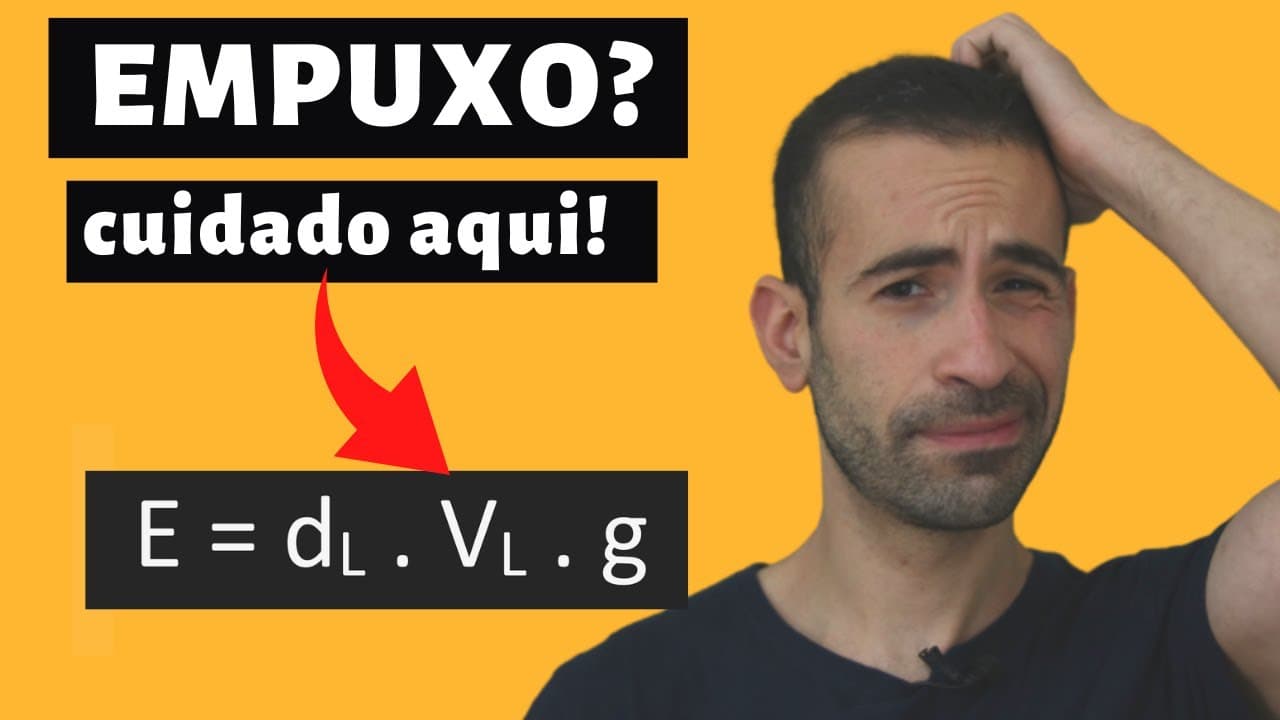 Thumbnail: COMO CALCULAR O EMPUXO? - [CURSO DE FÍSICA DO ZERO]