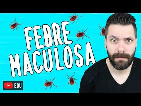 Thumbnail da aula: FEBRE MACULOSA - Doenças Bacterianas | Biologia com Samuel Cunha