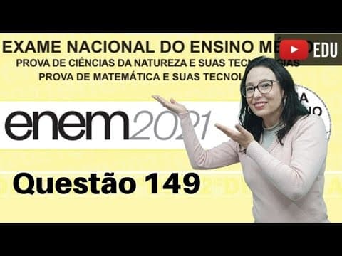 Thumbnail da aula: ENEM 2021 A relação de Newton-Laplace estabelece que o módulo... - Professora Angela Matemática