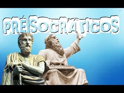 Thumbnail da aula: FILÓSOFOS PRÉ SOCRÁTICOS