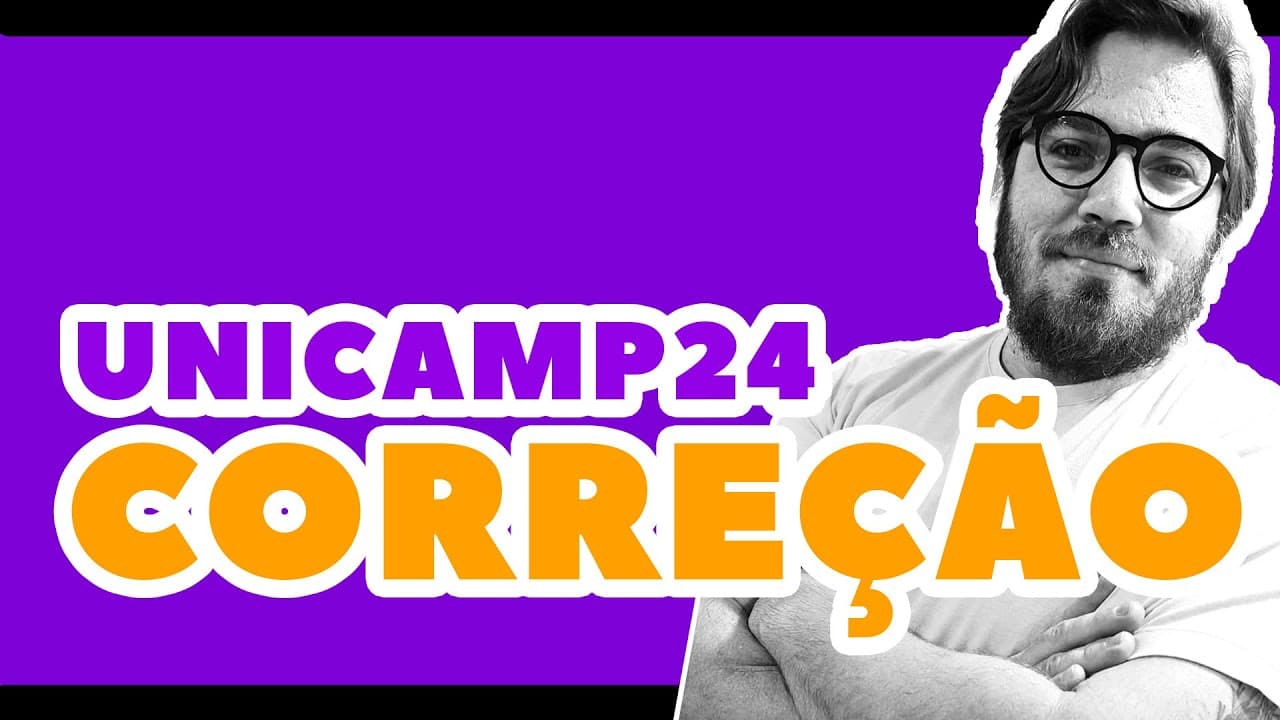 Thumbnail: Resolução UNICAMP 2024 ELETRICA