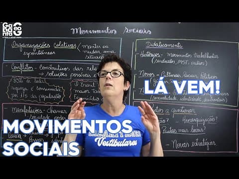 Thumbnail da aula: SOCIOLOGIA | O QUE SÃO OS MOVIMENTOS SOCIAIS? |