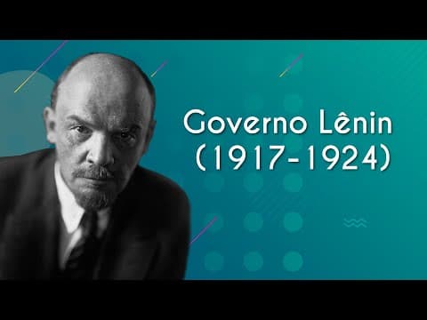 Thumbnail da aula: Governo Lênin (1917-1924) - Brasil Escola