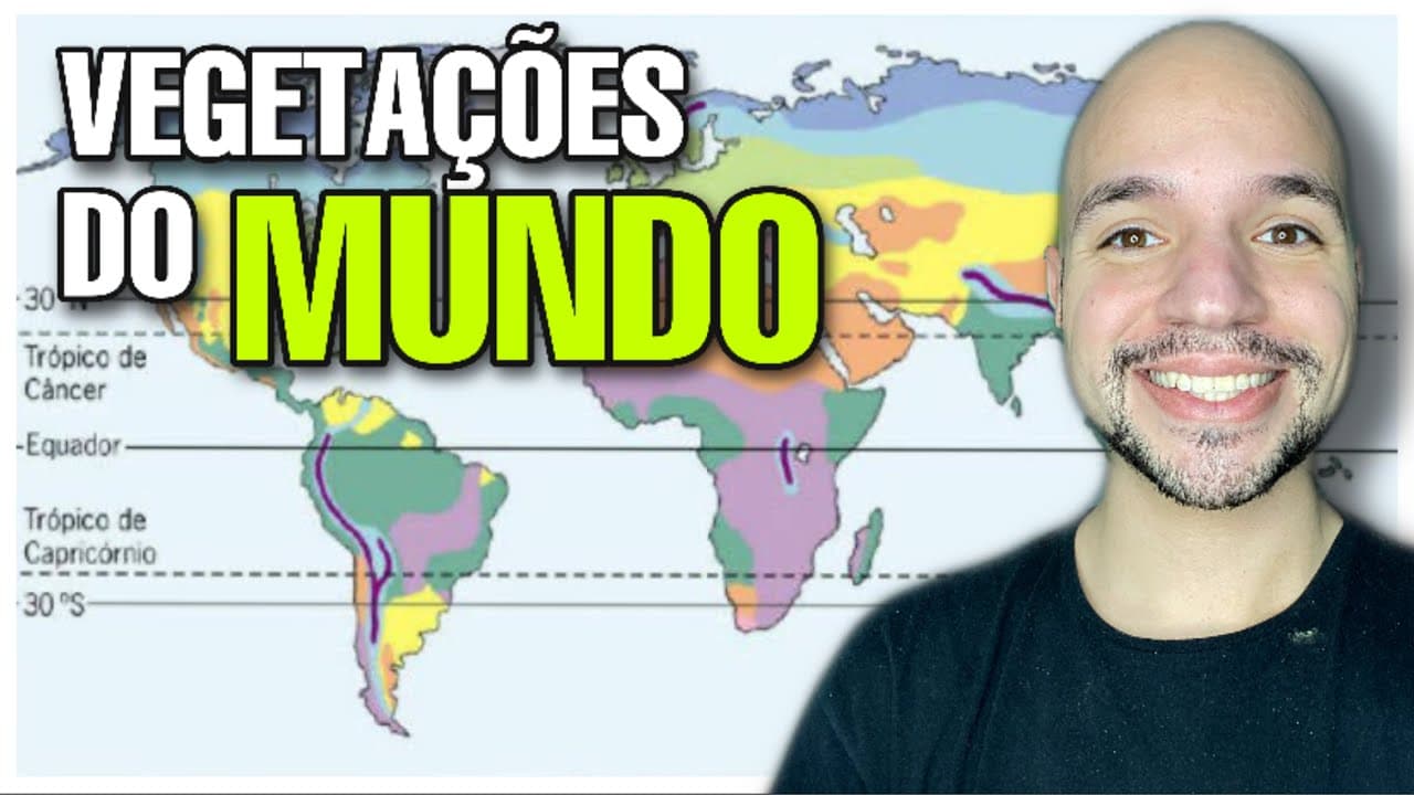Thumbnail: Vegetações do mundo (biomas mundiais) | Aula completa | Ricardo Marcílio