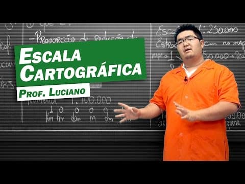 Thumbnail da aula: Geografia - Escala Cartográfica