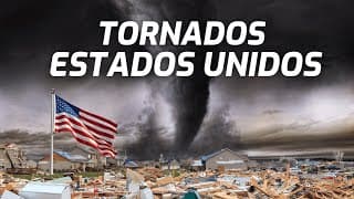 Por que os Estados Unidos são tão atingidos por TORNADOS.