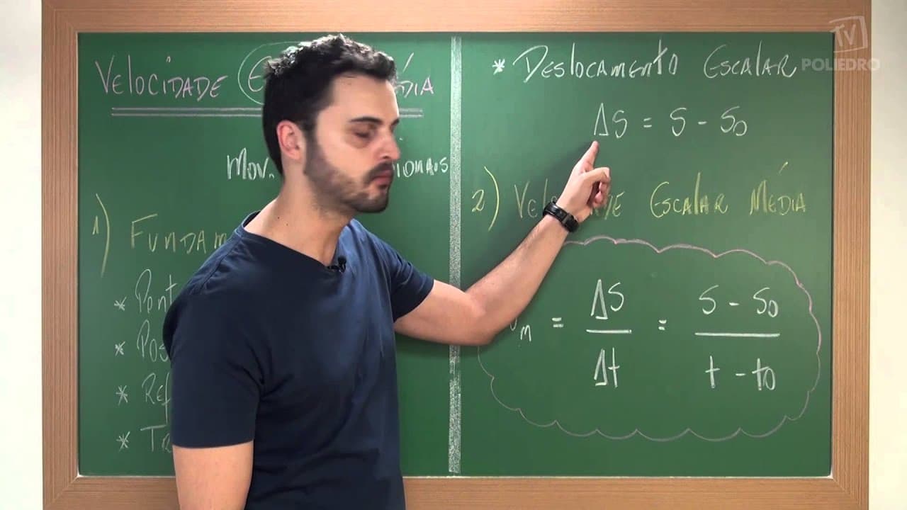 Thumbnail: Videoaulas Poliedro | Enem | Velocidade Escalar Média