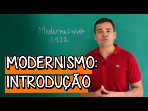 Thumbnail da aula: Conceitos do Modernismo Parte 1 - Extensivo Português | Descomplica