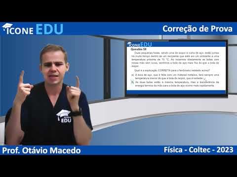 Thumbnail da aula: COLTEC-UFMG 2023 - FÍSICA
