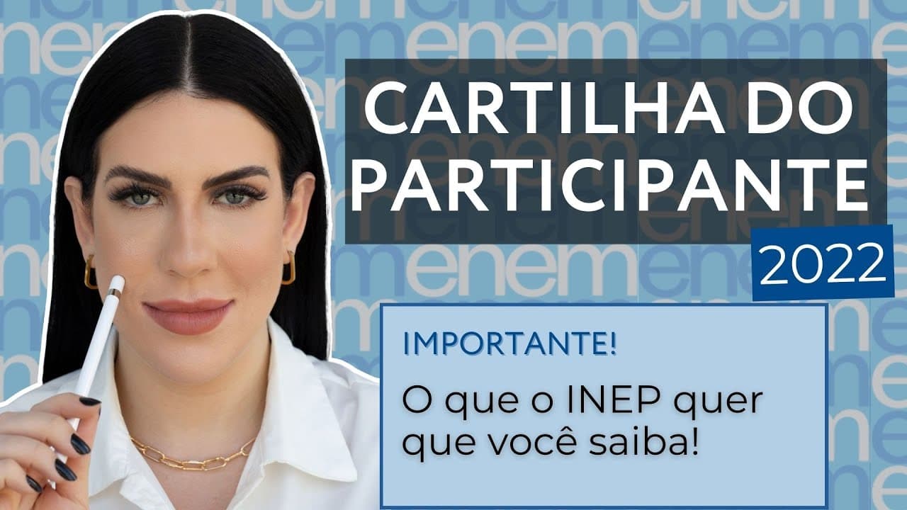 Thumbnail: NOVIDADES? CARTILHA DO PARTICIPANTE ENEM 2022