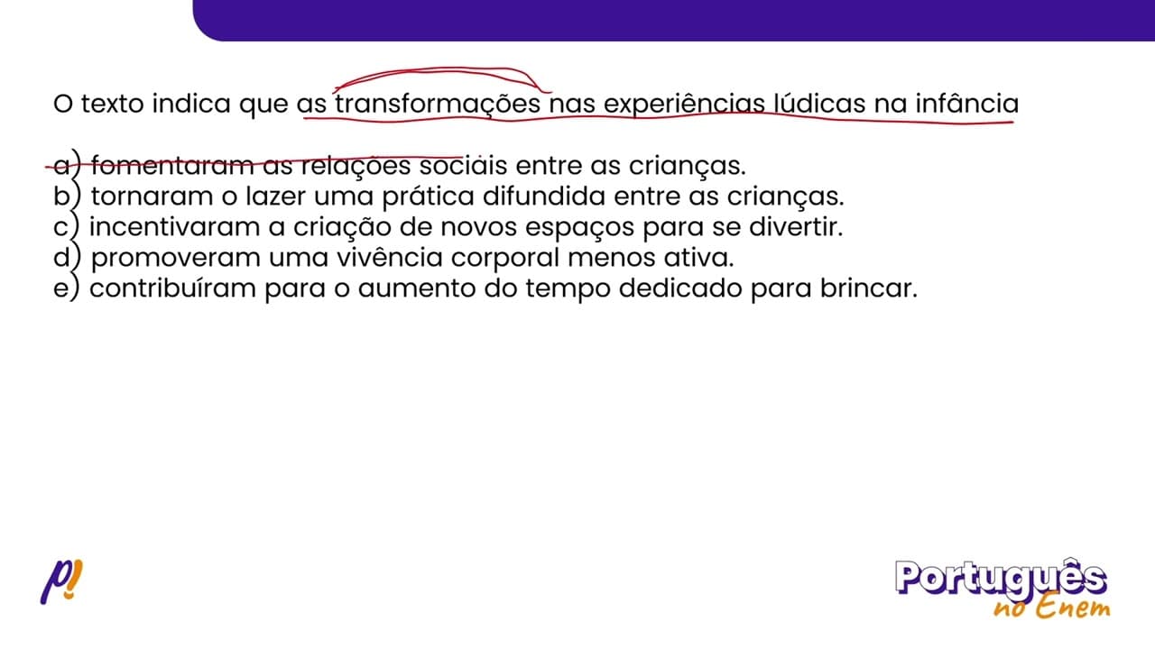 Thumbnail: ENEM 2021 - INTERPRETAÇÃO E INFERÊNCIA DE TEXTOS | Coincidindo com o Dia Internacional dos...