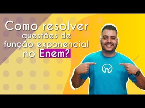 Thumbnail da aula: Como resolver questões de função exponencial no Enem? - Brasil Escola