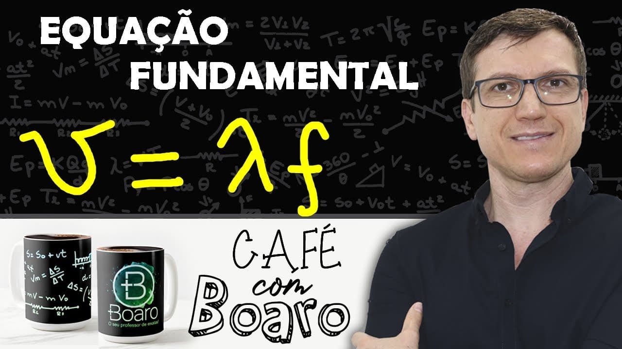 Thumbnail: EQUAÇÃO FUNDAMENTAL DA ONDULATÓRIA - Ondulatória - EXERCÍCIOS para REVISÃO de FÍSICA - EXC006