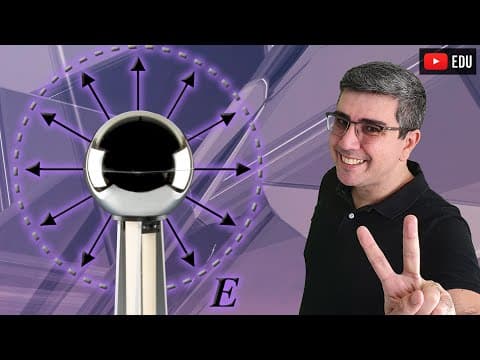 Thumbnail da aula: Introdução ao Campo elétrico e à força elétrica | Física para a prova