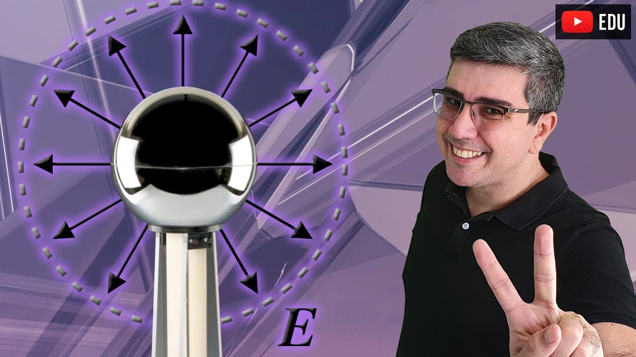 Thumbnail: Introdução ao Campo elétrico e à força elétrica | Física para a prova