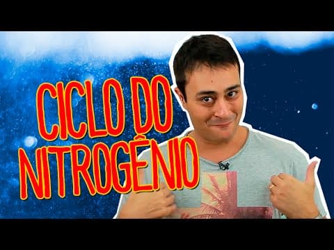 Thumbnail da aula: CICLOS BIOGEOQUÍMICOS - NITROGÊNIO E FÓSFORO